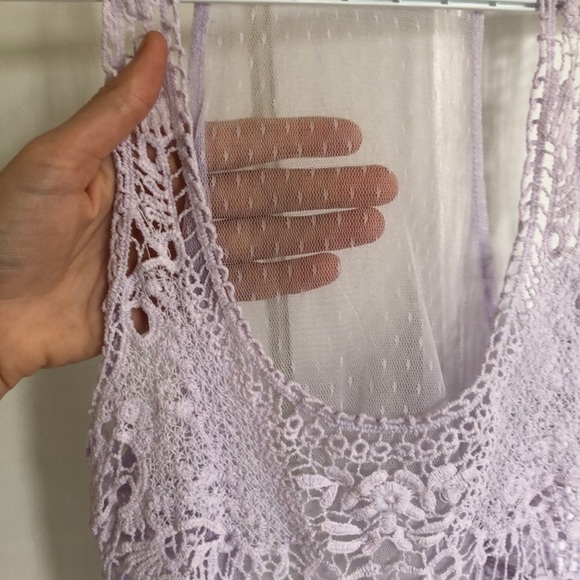 Bohemian Lace Tank - Picture 1 of 3